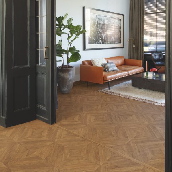 Impressive Patterns 4162 eik visgraat bruin Quick-Step laminaat - Afbeelding 2