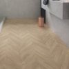 Impressive Patterns 4164 eik visgraat taupe Quick-Step laminaat - Afbeelding 2