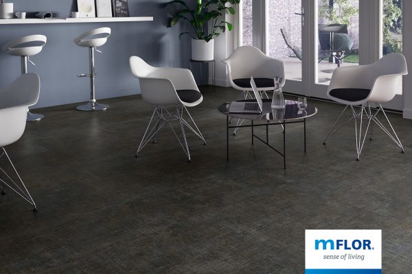 DB Abstract Chocolate Black 53121 mFlor PVC tegels - Afbeelding 2