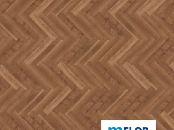 DB Parva Broad Leaf Dark Sycamore 40813 mFlor visgraat PVC