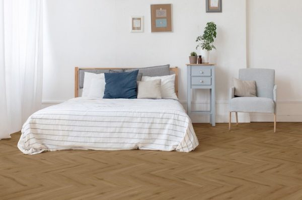 DB Garnet 0024 Plaza collectie Gel visgraat PVC - Afbeelding 3