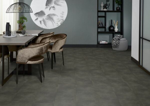 DB The Rocks antracite Floorlife 1119 PVC tegels - Afbeelding 2