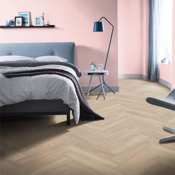 Bayside eiken licht naturel A+B Floorlife visgraat laminaat - Afbeelding 4