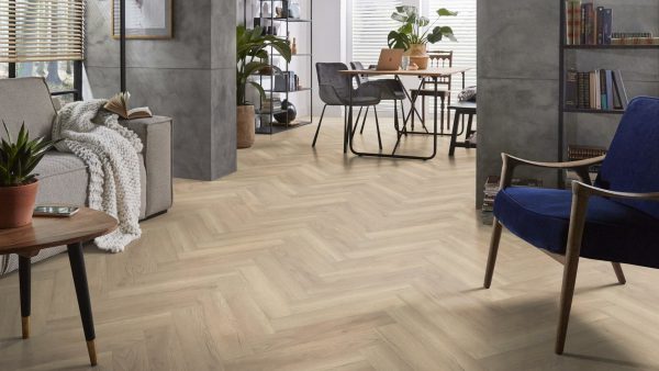 Bayside eiken licht naturel A+B Floorlife visgraat laminaat - Afbeelding 5