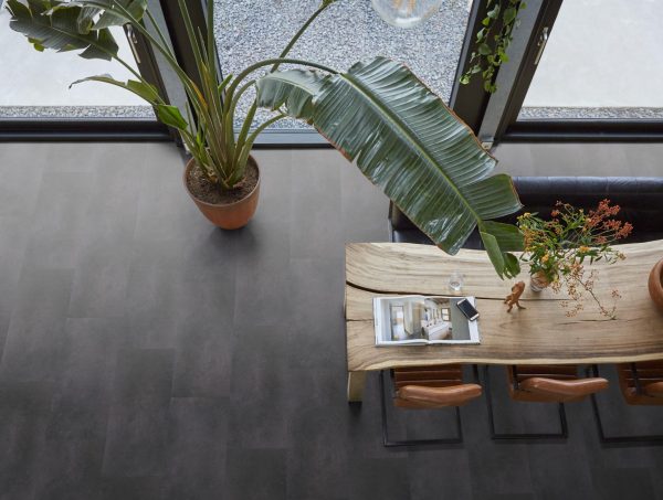 DB Simon XL anthracite 4210 Plaza collectie FL PVC tegels - Afbeelding 3