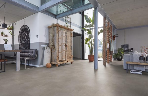 DB Simon light grey 4112 Plaza collectie FL PVC tegels - Afbeelding 2