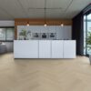 Pakketdeal DB YUP Fulham visgraat beige 1613 Floorlife visgraat PVC