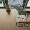 CL YUP Merton visgraat natural oak 7612 Floorlife visgraat PVC - Afbeelding 3