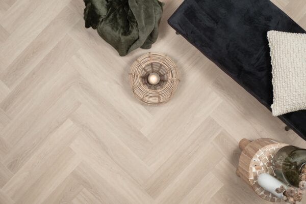 DB Puur eiken Plaza collectie FR visgraat PVC - Afbeelding 2