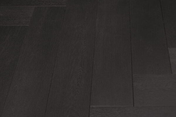 DB Zagreb Zwart Plaza collectie FR walvisgraat PVC - Afbeelding 2