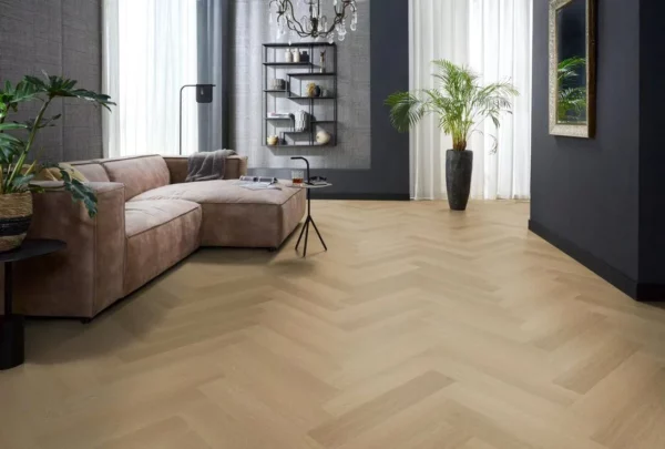 DB YUP Fulham visgraat warm oak 1614 Floorlife visgraat PVC - Afbeelding 2