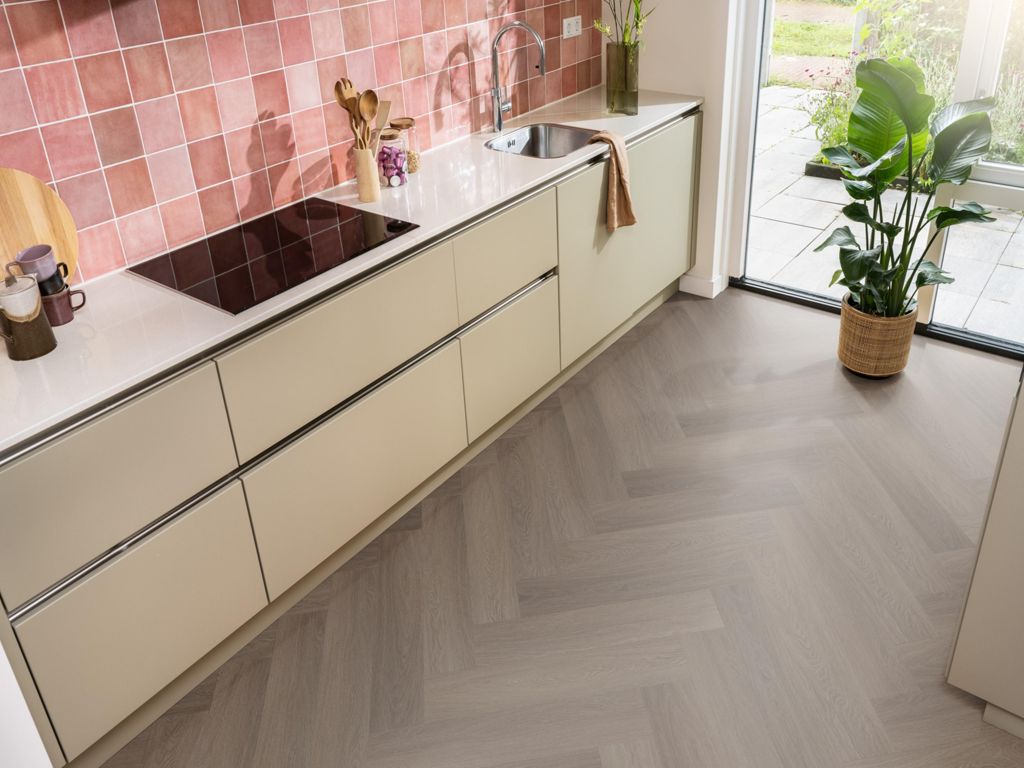 CL PUY Hamsi Femke visgraat CRS brown 2615 Plaza collectie - Afbeelding 3