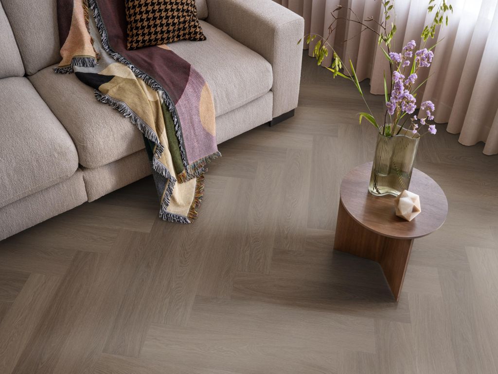 CL PUY Hamsi Femke visgraat CRS brown 2615 Plaza collectie - Afbeelding 2
