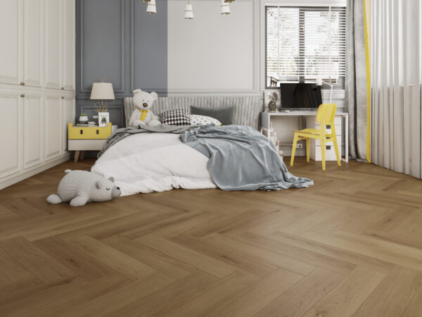 CL Firmfit Silent visgraat 7800 (rigid click) Summerfield Naturel visgraat Gelasta visgraat PVC - Afbeelding 2