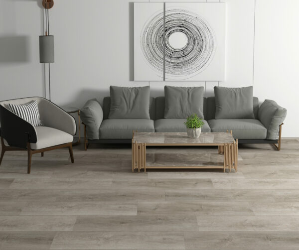 CL 828L-3 Grey Oak Plaza Collectie PVC vloer - Afbeelding 2