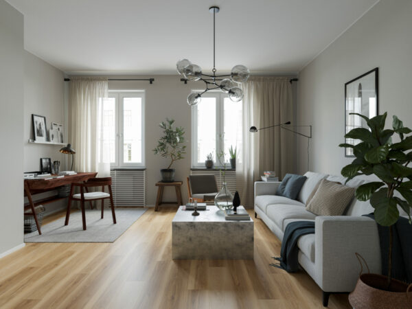 DB Warm Oak Plaza Collectie PVC vloer