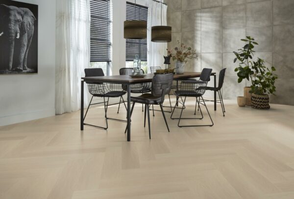 DB PUY Hamsi Femke visgraat beige 1613 Plaza collectie FL visgraat PVC - Afbeelding 2