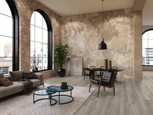 DB Paddington light grey 4505 Floorlife PVC vloer - Afbeelding 2