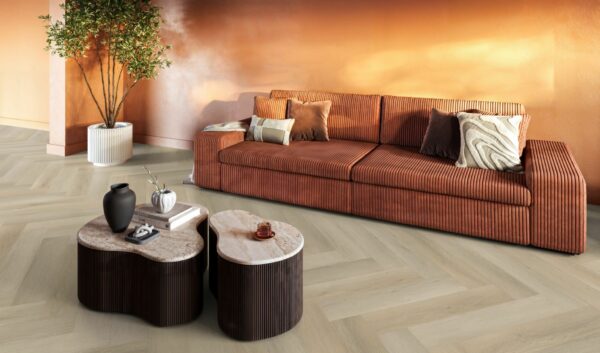 DB Mayfair light oak 3010 Floorlife walvisgraat PVC - Afbeelding 4