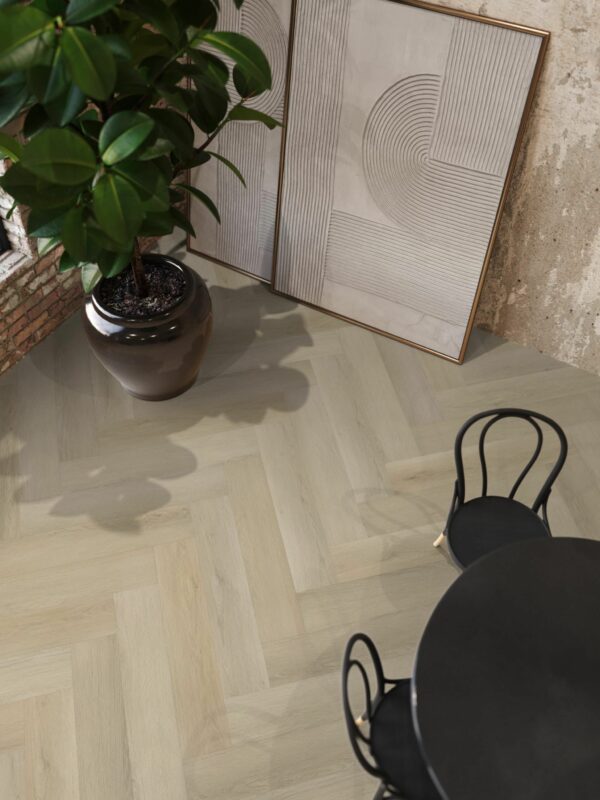 DB Mayfair light oak 3010 Floorlife walvisgraat PVC - Afbeelding 2