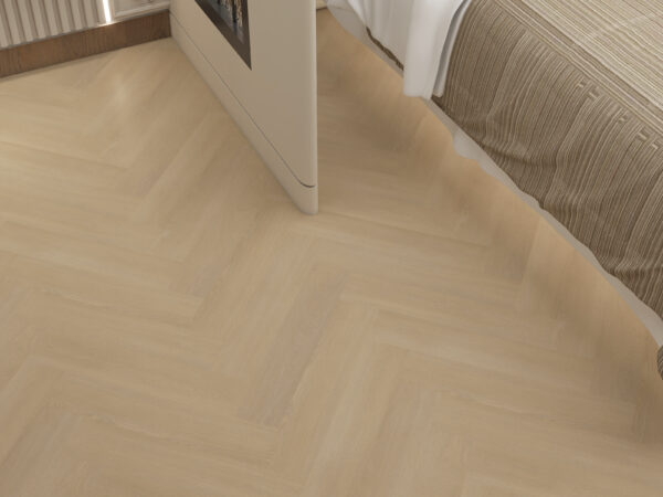 CL Zuiver Zand Oak Plaza Collectie visgraat PVC
