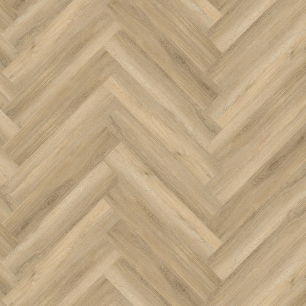 YUP Paddington Herringbone dryback beige - Floorlife