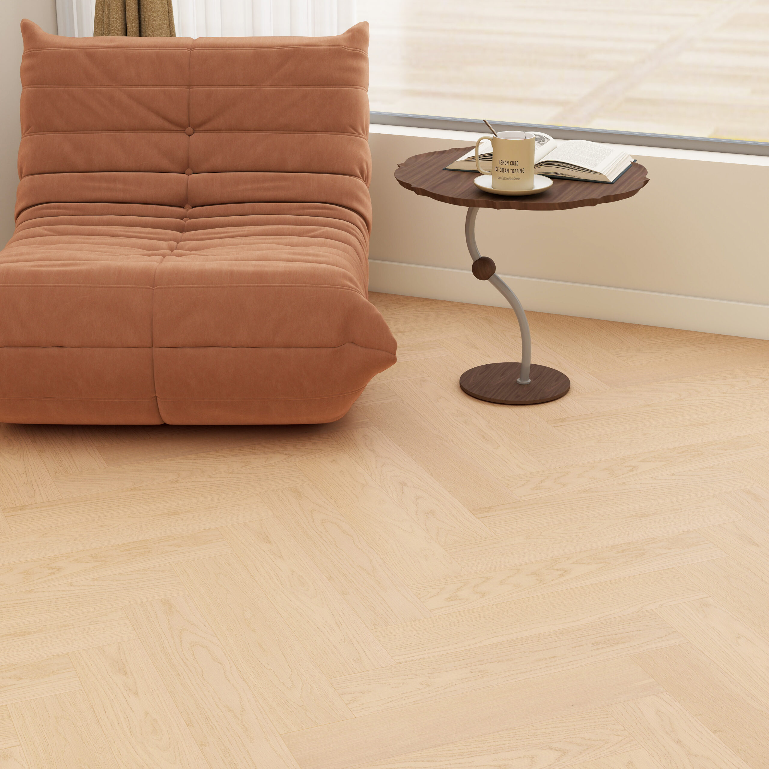 Pure Hybrid Oak Visgraat hybride parket - Afbeelding 2