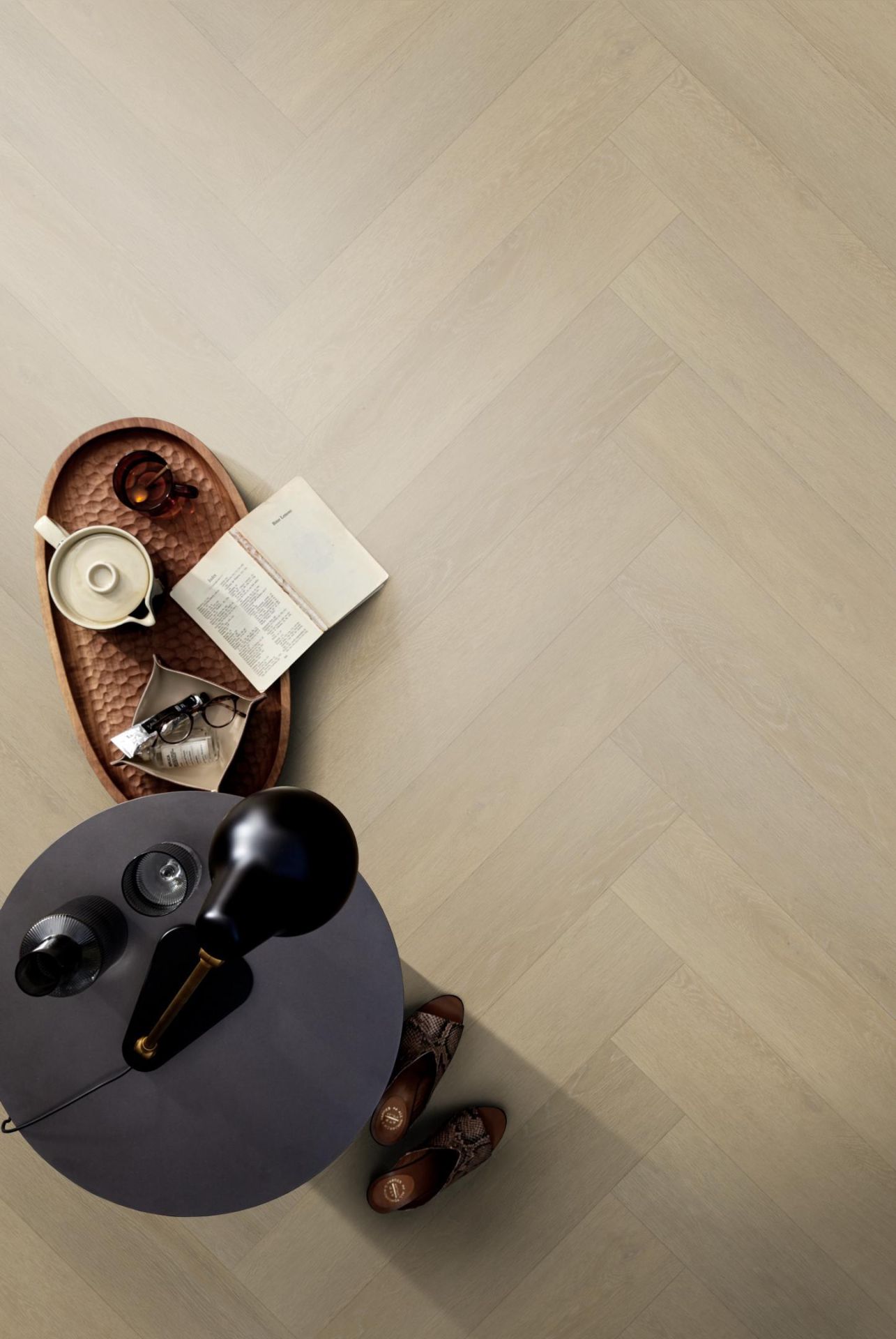 Restpartij - VT Wonen Plak PVC Visgraat natural 1010 - 431,97 m² beschikbaar! - Afbeelding 2
